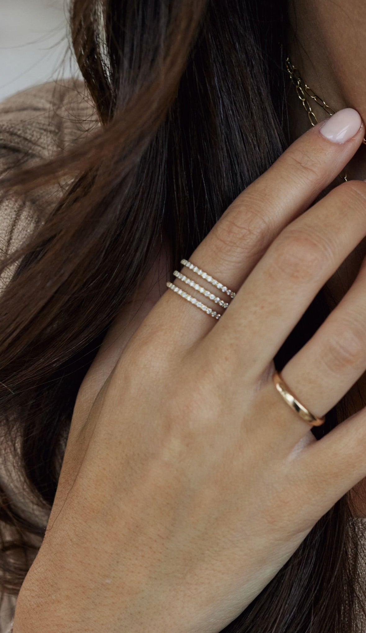 Sample Sale Triple Diamond Band