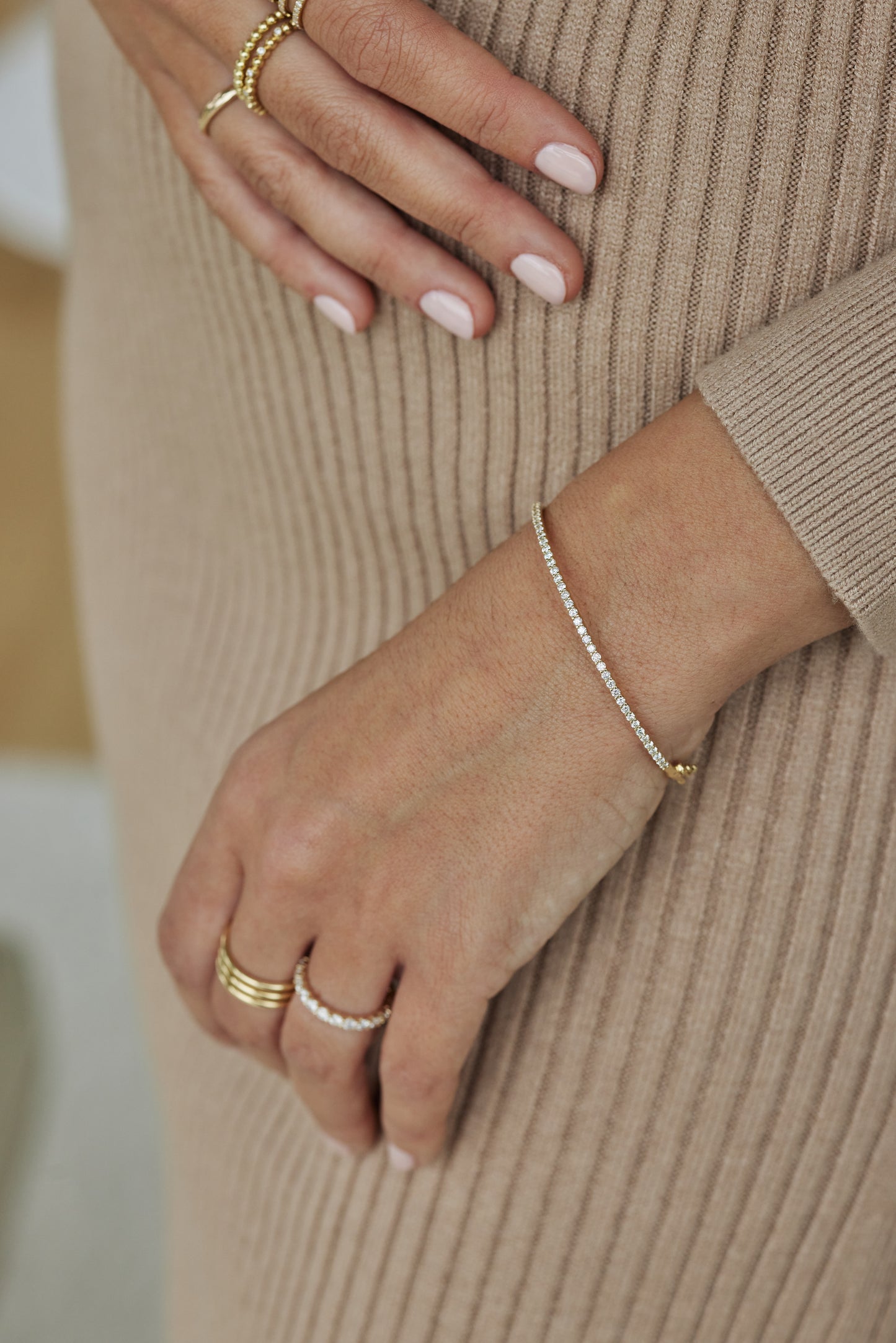 Classic Diamond Pavé Bangle