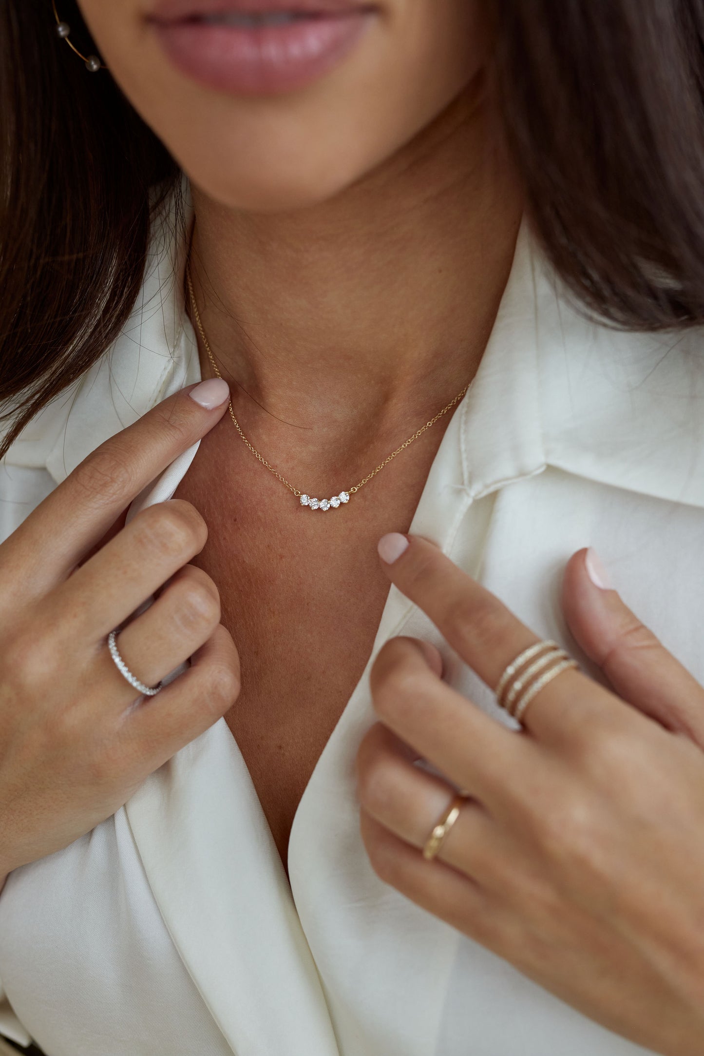 Nadia Diamond Necklace