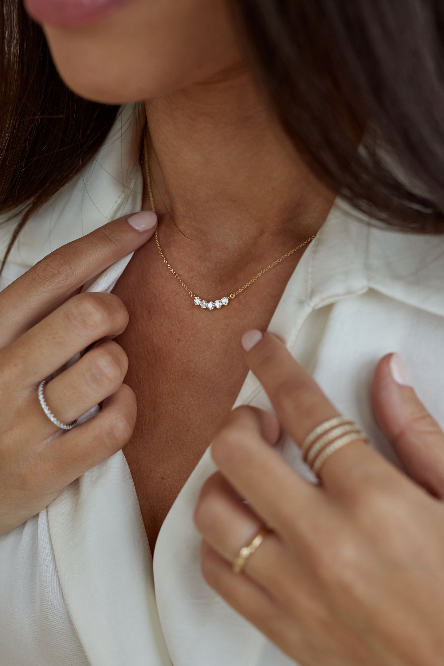 Nadia Diamond Necklace