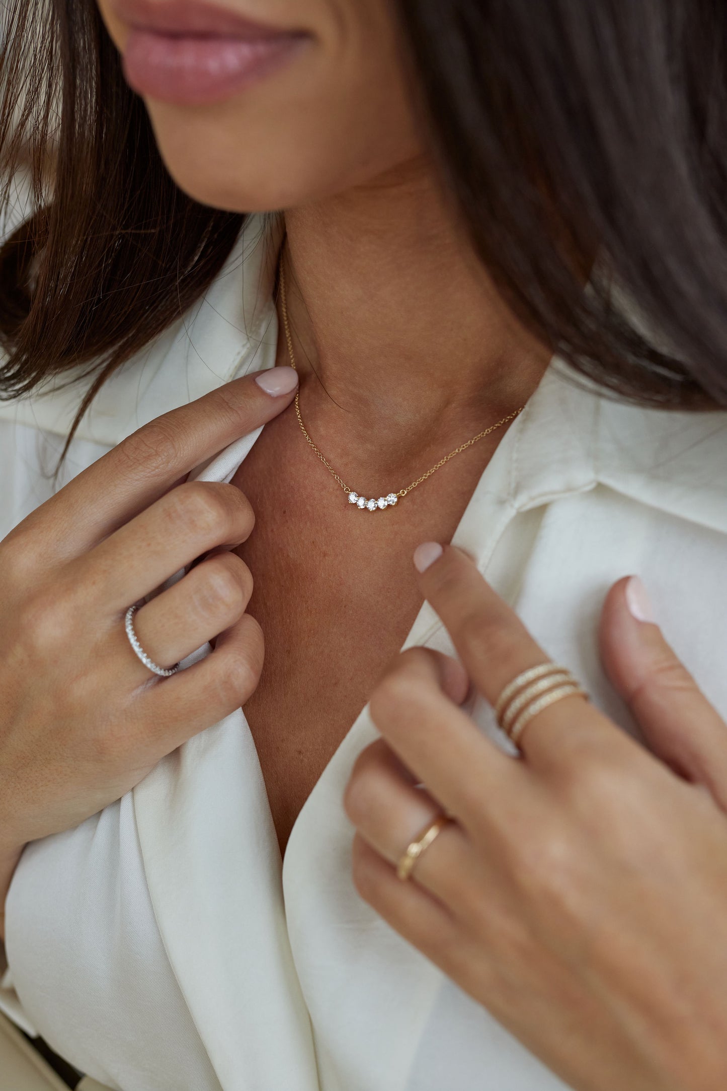 Nadia Diamond Necklace