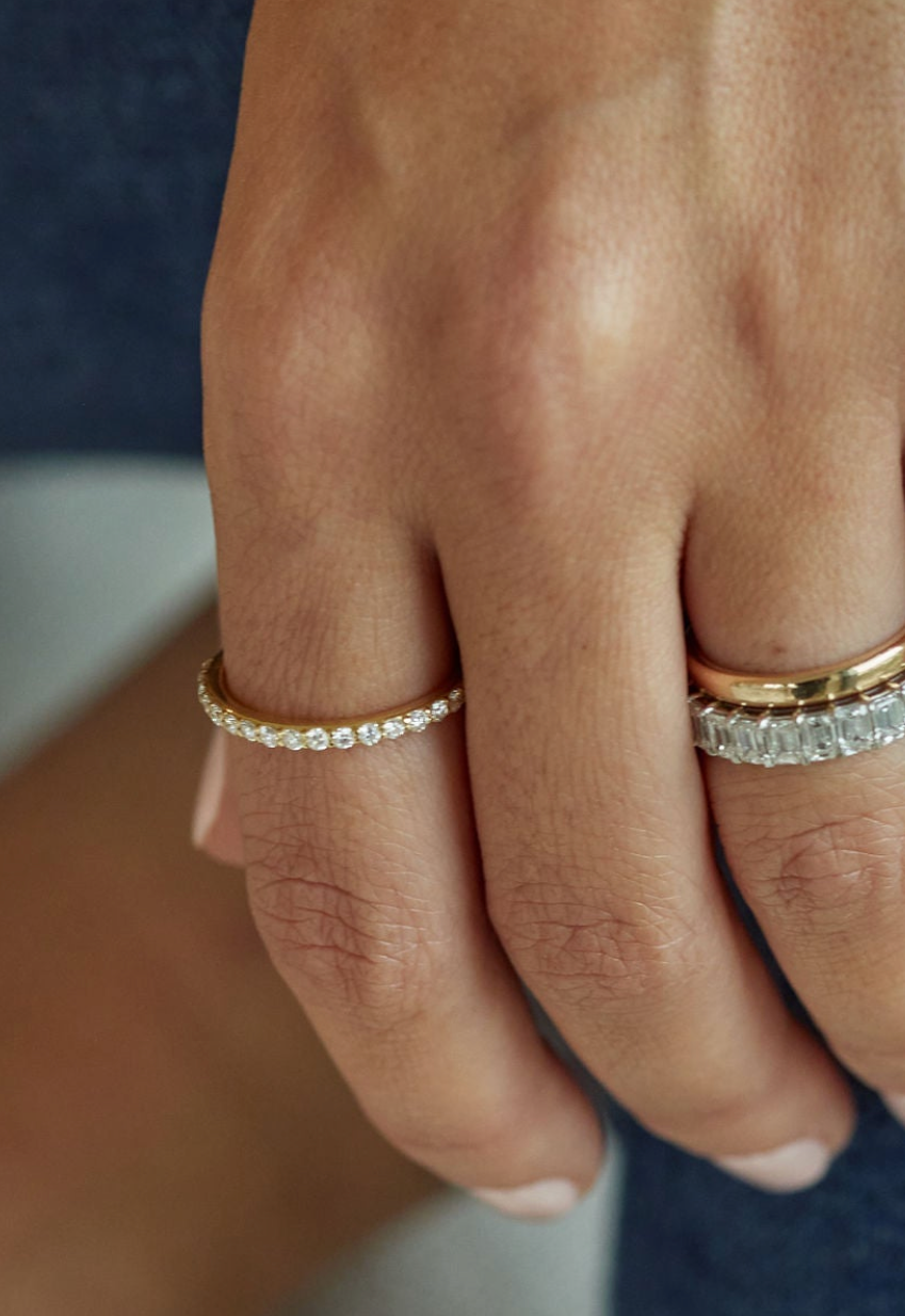 Classic Diamond Pavé Ring